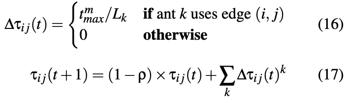 Equation 16 and 17